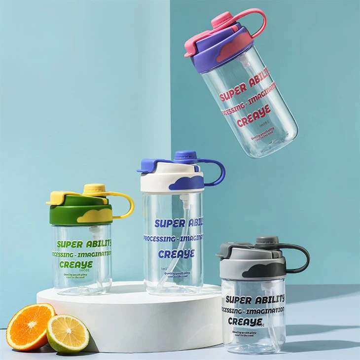 BPA Free Plastic Travel Coffee Cup With Lid