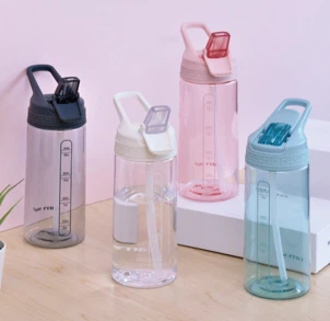 Gizli Pipetli Portatif Su Şişesi